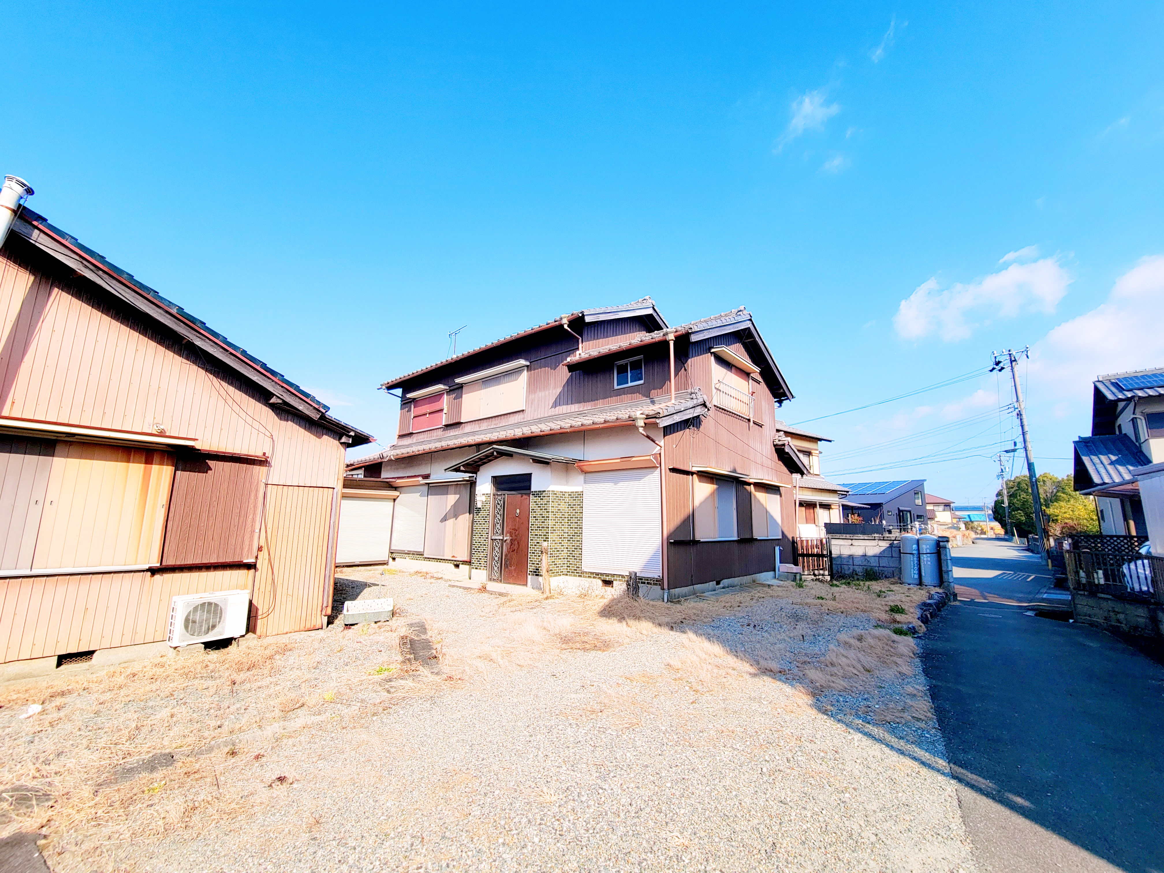 松阪市櫛田町　売土地（建物付き）