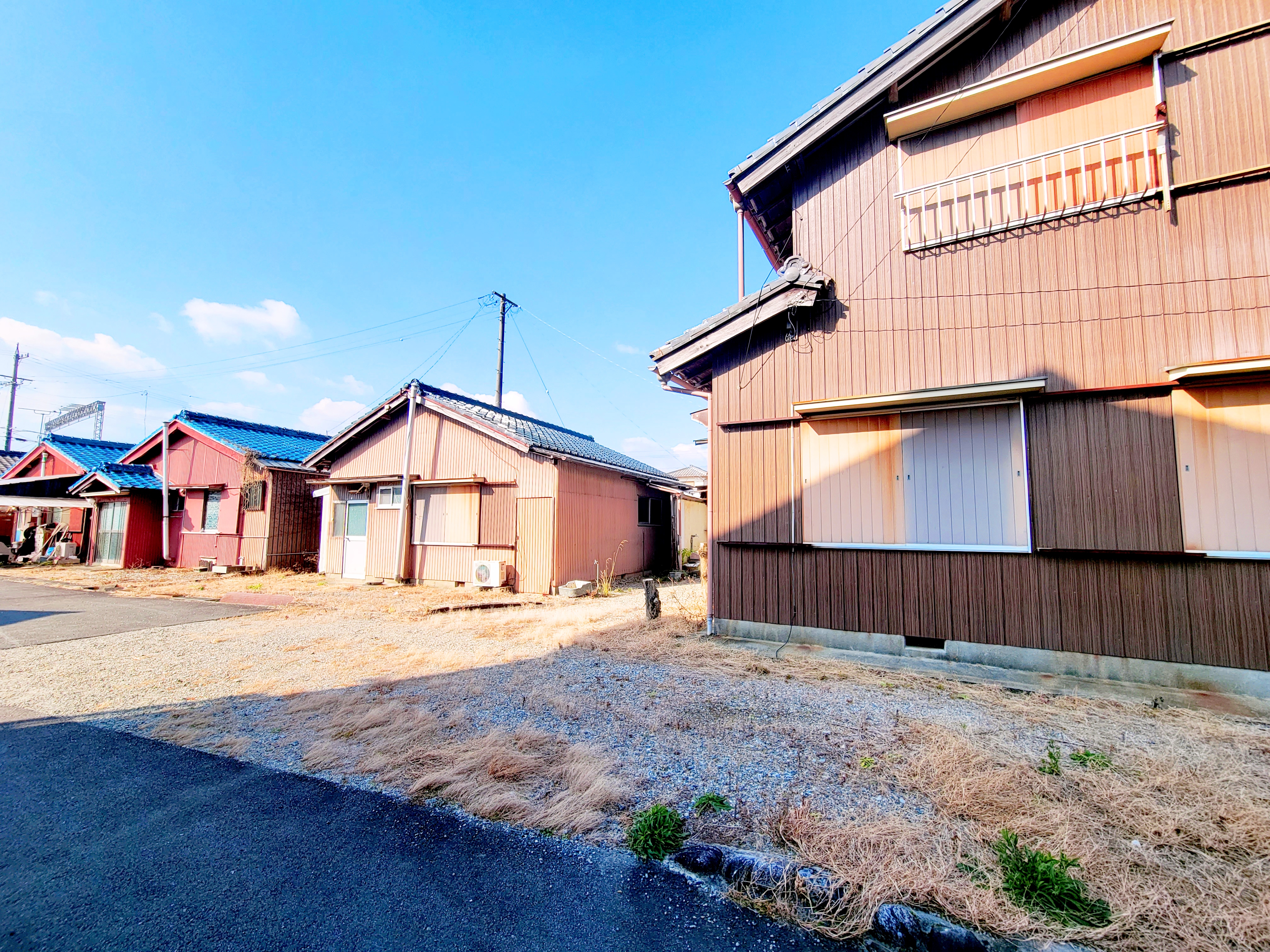 松阪市櫛田町　売土地（建物付き）