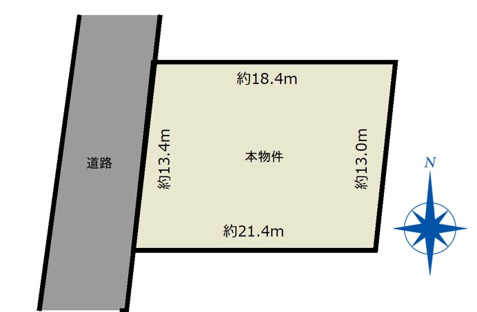 津市大谷町　土地