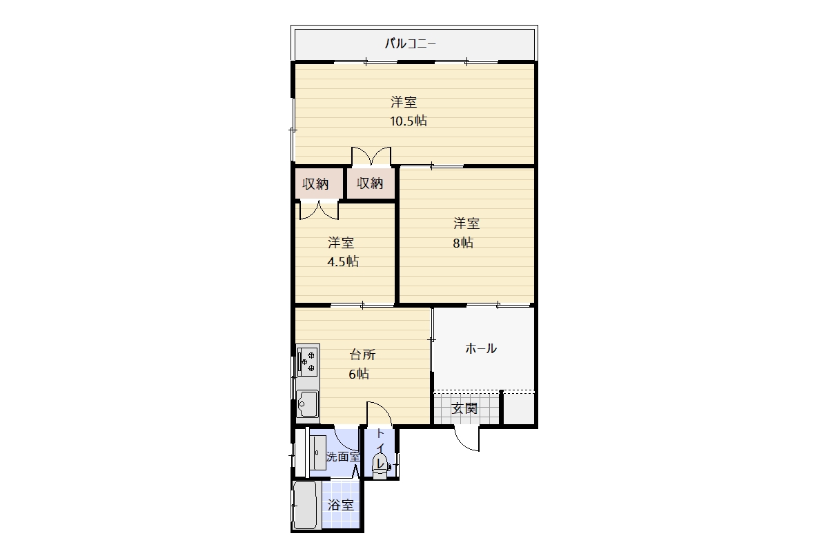 松阪市鎌田町　収益物件　売マンション（丸二マンション313号室）